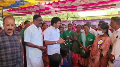 அஞ்செட்டி: ஜேசுராசபுரம் செயின்ட் ஜோசப்பள்ளியில் நலம் காக்கும் ஸ்டாலின் முகாமை ஆய்வு செய்த எம்எல்ஏ இராமச்சந்திரன்