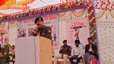 अलीराजपुर: नानपुर पुलिस थाना परिसर में जन-जागरूकता कार्यक्रम, SP सिंह ने शिक्षा को बताया समाज का शक्तिशाली हथियार