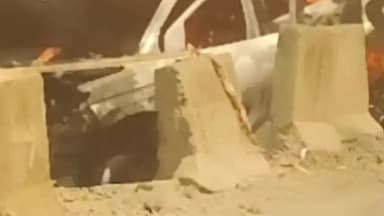 ಬೆಳ್ತಂಗಡಿ: ಬಜತ್ತೂರು ಗ್ರಾಮದ ನೀರಕಟ್ಟೆ ಬಳಿ ಕಾರು ತಡೆಗೋಡೆಗೆ ಗುದ್ದಿ ಹೊತ್ತಿ ಉರಿದ ಕಾರು