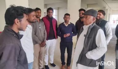 चाचौड़ा: पूर्व विधायक लक्ष्मण सिंह ने चाचौड़ा, बीनागंज और कुंभराज शासकीय महाविद्यालयों का किया निरीक्षण