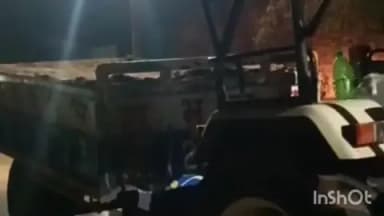 ब्यौहारी: ब्यौहारी पुलिस की अवैध खनिज परिवहन पर कार्रवाई, रेत से भरा ट्रैक्टर ट्राली जब्त, चालक फरार