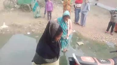 khajuri road gali no 07 me nali ke paani ke liye koi nikas nhi
