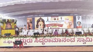 ದೇವದುರ್ಗ: ಕಾಗಿನೆಲೆ ಪೀಠದ ಸಿದ್ದರಾಮಾನಂದ ಪುರಿ ಅವರ ಶಿವಗಣಾರಾಧನೆ ಸಿದ್ಧತೆ