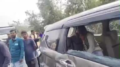 बैसि: एनएच-31 पर भीषण सड़क हादसा, टैंकर ने कार को मारी टक्कर, कई लोग घायल