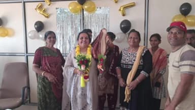 વાંકાનેર: સિવિલ હોસ્પિટલ ખાતે સિસ્ટર તરીકે ફરજ બજાવતા પ્રતિભાબેન પંડ્યા નો વિદાય સમારોહ યોજાયો