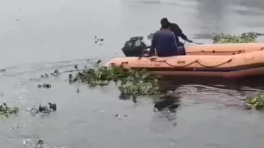 बैरगनियां: बैरगनिया कुर्नी पोखर में डूबे श्याम बाबू पासवान का 26 घंटे बाद भी सुराग नहीं, NDRF की टीम तलाश में जुटी