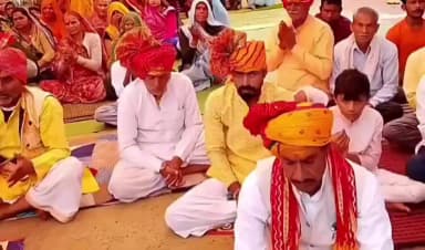 सीहोर: जिले के ग्राम बिजोरा में श्रीमद् भागवत कथा का आयोजन, बड़ी संख्या में श्रद्धालु शामिल हुए