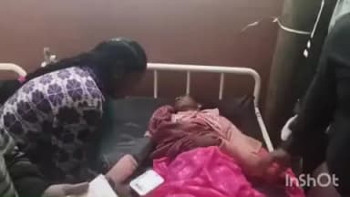 बालूमाथ: ओल्हेपाट मोड़ के पास सवारी वाहन से धक्का लगने से महिला घायल