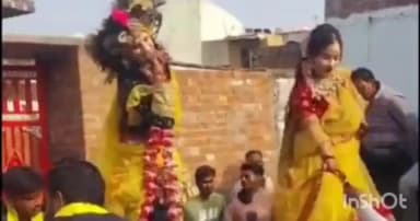 चांदपुर: नूरपुर क्षेत्र के गोहावर में संत शिरोमणि गुरू रविदास की जयंती के उपलक्ष में निकाली गई शोभायात्रा