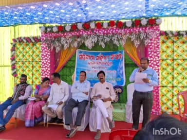 ବୀରମହାରାଜପୁର: ବୀରମହାରାଜପୁର ମିନି ଷ୍ଟାଡିୟମ ଠାରେ ଧନୁଯାତ୍ରା ମହୋତ୍ସବ ଉପଲକ୍ଷେ ସପ୍ତଦୀପା ସାହିତ୍ୟ ସଂସଦ ର ୧୨୬ ତମ ସାରସ୍ୱତ ଆସର ଅନୁଷ୍ଠିତ