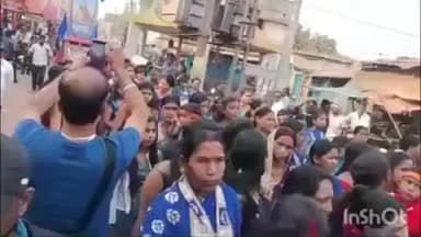 जामताड़ा: रविदास जयंती पर कर्माटांड़ में निकली शोभायात्रा, संत रविदास की तस्वीर पर पुष्प अर्पित कर दी श्रद्धांजलि