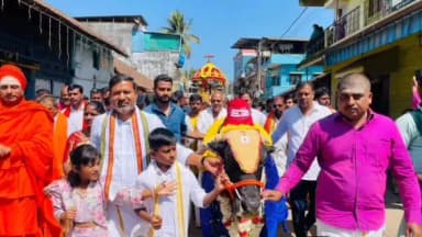 ಸಕಲೇಶಪುರ: ಶ್ರೀ ಸಕಲೇಶ್ವರ ಸ್ವಾಮಿ ಬ್ರಹ್ಮರಥೋತ್ಸವಕ್ಕೆ ಅದ್ದೂರಿ ಚಾಲನೆ ನೀಡಿದ ಶಾಸಕ ಸಿಮೆಂಟ್ ಮಂಜು