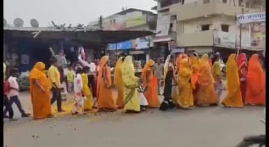 लखनादौन: लखनादौन शहर में सकल हिंदू समाज का सम्मेलन संपन्न, रैली निकाली गई