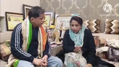 सहारनपुर: NRI अजय गुप्ता और शबीना अदीब ने वार्ड 43 के पार्षद मंसूर बदर का हाल लिया, लंबी उम्र की करी दुआ