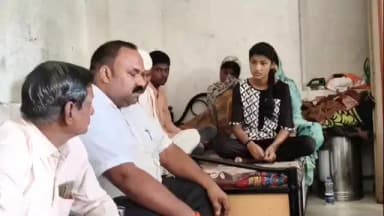 पाटोदा: काकड हिरा येथील अपघातात मृत्यू पावलेल्या शेतकऱ्याच्या मुलांची शिवसेना पदाधिकाऱ्यांनी घेतले पालकत्व