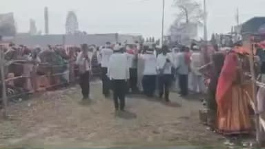 वाशिम: काळामाथा येथे येथे श्री संत अवलिया महाराज यांच्या यात्रोत्सवात शेंडीने गाडा ओढण्याची परंपरा