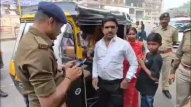 ગોટાલાવાડી વિસ્તારમાં શહેર ટ્રાફિક પોલીસની સ્પેશિયલ ડ્રાઇવ,બિનજરૂરી હોર્ન વગાડતા વાહન ચાલકોને ચેતવણી