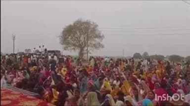 पीपलखूंट: सुहागपुरा क्षेत्र की चार पंचायतों की भव्य आस्था यात्रा में 5 हजार से अधिक महिलाओं ने निकाली 4 किमी लंबी कलश यात्रा