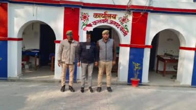 बस्ती: कलवारी थाने की पुलिस ने थाना क्षेत्र से एक व्यक्ति को किया गिरफ्तार
