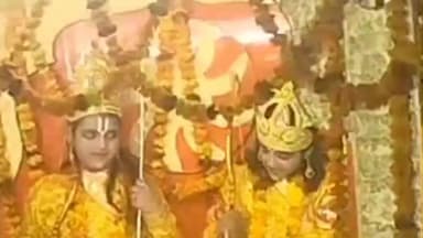 चंदौसी: गांव रहोली में पांच दिवसीय माघ मेले का शुभारंभ राज्य मंत्री ने कांटा फीता काटकर किया, तीन थानों की पुलिस रही मौजूद