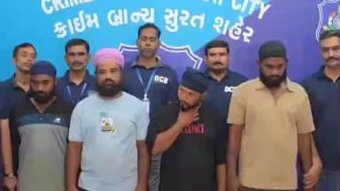 અલગ અલગ શહેરોમાં ઘરફોડ ચોરી કરતી ગેંગને ક્રાઈમ બ્રાન્ચે ઝડપી પાડી,ચારથી વધુ ગુન્હા ઉકેલાયા