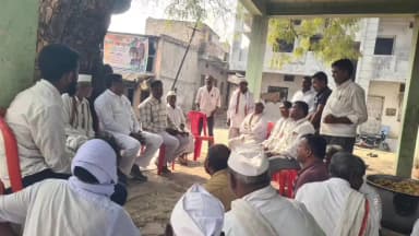 जाफराबाद: सुभानपूर येथे माजी आमदार चंद्रकांत पाटील दानवे यांनी भेट देत साधला स्थानिक रहिवाशांची संवाद