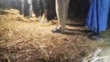 धालभूमगढ़: पंजिया पुआल टाल में लगी आग, दमकल कर्मियों ने पाया काबू