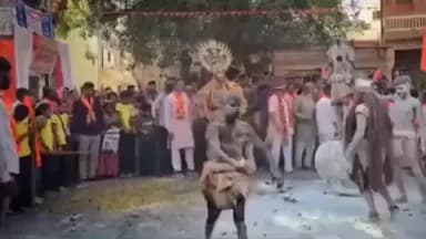 बाड़मेर: आजाद बस्ती, बाड़मेर में विराट हिंदू सम्मेलन का आयोजन हुआ