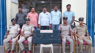 ಹೊಸದುರ್ಗ: ಹೊಸದುರ್ಗ ಪೊಲೀಸರ ಬಲೆಗೆ ಬಿದ್ದ ಸರಗಳ್ಳಿ