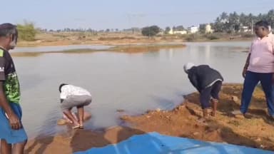 ನೆಲಮಂಗಲ: ತಾಲ್ಲೂಕಿನ ಚಿಕ್ಕನಹಳ್ಳಿ ಕೆರೆಗೆ ಬಿದ್ದು ವೃದ್ದೆ ಆತ್ಮಹತ್ಯೆ