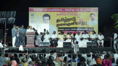 திருப்போரூர்: திருப்போரூரில் திமுக சார்பில் தமிழகம் தலைகுனியாது தேர்தல் பரப்புரை நடைபெற்றது