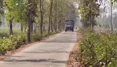 গড়বেতা ৩: মাধ্যমিক পরীক্ষার্থীদের নিরাপত্তার কথা মাথায় রেখে জঙ্গলমহলের বিভিন্ন জায়গায় করা পাহারায় বনকর্মীরা