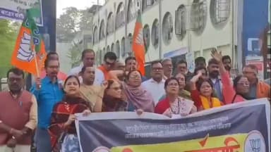 ধূপগুড়ি: ধর্মের ভিত্তিতে নাম বাদ দেওয়ার অভিযোগ, জলপাইগুড়ি DM দফতরে তালা মেরে দেওয়ার হুমকি দিলেন বিজেপি নেতা বাপি গোস্বামী