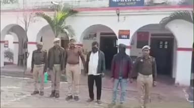 जमुनहा: भारी गांव मोड़ से दहेज हत्या से संबंधित दो वांछित आरोपियों को किया गया गिरफ्तार