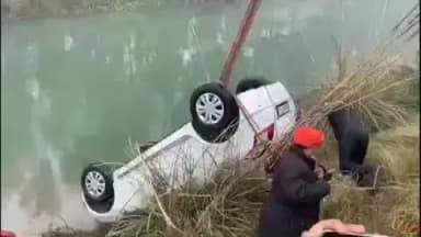 थानेसर: कुरुक्षेत्र: SYL नहर में कार गिरने से युवती की मौत, दोस्त बहा, परिजनों ने कहा बेटा अकेला था