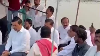 नेवासा: स्वर्गीय अजित दादा पवार यांच्या अस्थींचे प्रवरा संगम येथे करण्यात आलं विसर्जन