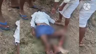 మహబూబాబాద్: అయ్యగారిపల్లి సమీపం వద్ద రోడ్డు ప్రమాదం రోడ్డు వెంట నడుచుకుంటూ వెళ్తున్న వ్యక్తిని ఢీకొన్న బైక్ వ్యక్తి మృతి