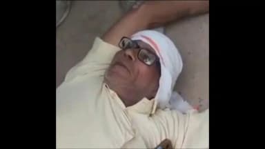 वज़ीरपुर: वजीरपुर में जलदाय विभाग कार्यालय के सामने हिंडौन गंगापुर रोड पर पेयजल संकट को लेकर बुजुर्ग ने किया सड़क जाम