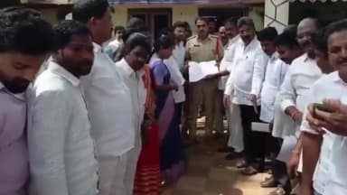 కావలి: టీడీపీ నాయకులపై పోలీసులకు ఫిర్యాదు చేసిన వైసీపీ నేతలు.!