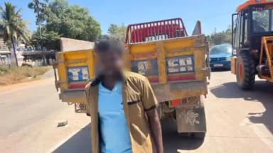 தோவாளை: தோவாளை,நாகர்கோவில் உள்ளிட்ட பகுதிகளில் வாகன எண் இல்லாமல் சென்ற லாரிகள் பறிமுதல்.