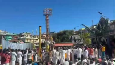 கொடைக்கானல்: கொடைக்கானல் குழந்தை வேலப்பர் கோயில் திரு தேரோட்ட திருவிழா கொடியேற்றத்துடன் துவக்கம்