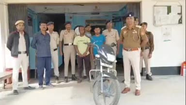 উদয়পুর: জামজুরি এলাকায় চুরি হয়ে যাওয়া বাইক উদ্ধার করল কাঁকড়াবন থানার পুলিশ গ্রেপ্তার ২ অভিযুক্ত চোর