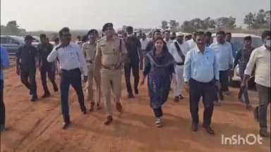 చొప్పదండి: ముఖ్యమంత్రి పర్యటనకు సర్వం సిద్ధం : పటిష్ట బందోబస్తును పరిశీలించిన జిల్లా కలెక్టర్ పమేలా సత్పతి సిపి గౌస్ ఆలం