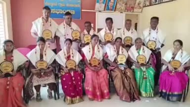 ಶಿರಾ: ಮೇಲ್ಕುಂಟೆ ಗ್ರಾಪಂಯಲ್ಲಿ ಅವಧಿ ಪೂರ್ಣಗೊಳಿಸಿದ ಸದಸ್ಯರಿಗೆ ಬೀಳ್ಕೊಡುಗೆ ಸಮಾರಂಭ