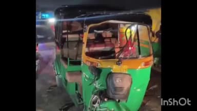 વડગામ: છાપી ઓવરબ્રિજ પર બાઈક અને રીક્ષા વચ્ચે અકસ્માત થતા ત્રણને ઈજાઓ.