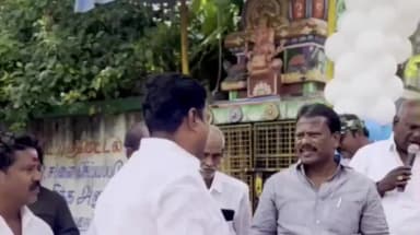 வண்டலூர்: வேங்கடமங்கலம் பகுதியில் 11 லட்சம் மதிப்பீட்டில் பேவர் பிளாக் சாலையை மாவட்ட ஊராட்சி குழு உறுப்பினர் கஜா என்கிற கஜேந்திரன் திறந்து வைத்தார்