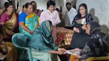 తాడికొండ: అక్షర ఆంధ్రా కేంద్రాన్ని ఆకస్మికంగా తనిఖీ చేసిన కలెక్టర్