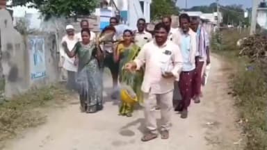 ఉదయగిరి: రిజర్వేలో తప్పులున్నాయంటూ శవయాత్ర.!