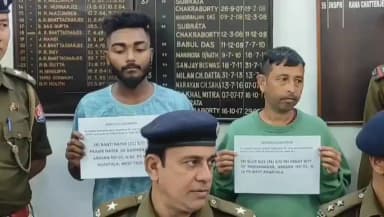 মোহনপুর: ৫.২ গ্রাম ব্রাউন সুগার সহ দুজন ড্রাগস পেডেলার কে গ্রেফতার করে পশ্চিম আগরতলা থানার পুলিশ