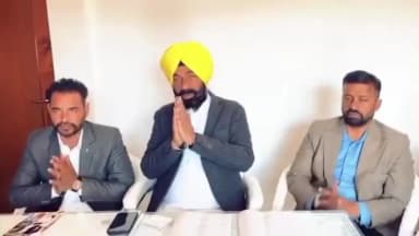 ਚਮਕੌਰ ਸਾਹਿਬ: ਚਮਕੌਰ ਸਾਹਿਬ ਤੋਂ ਵਿਧਾਇਕ ਡਾਕਟਰ ਚਰਨਜੀਤ ਸਿੰਘ ਵੱਲੋਂ ਚਮਕੌਰ ਸਾਹਿਬ ਵਿਖੇ ਕੀਤੀ ਗਈ ਪ੍ਰੈੱਸ ਕਾਨਫਰੰਸ